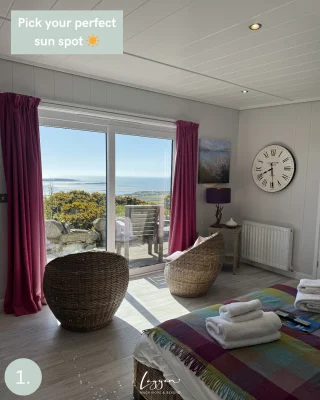 ☀️ Three hillside snugs. One impossible decision 🤔 What one would you choose?

Whether it’s slow mornings in Heather Hut, sunset drinks at Hillside Hideout, or peaceful evenings in Poppy Pasture… every snug has its own little escape-from-reality feeling 🤍

Remote. Quiet. Off the beaten track.
Exactly how a Scotland getaway should feel 🌊

#ScotlandGetaway #LuxuryCabin #HiddenScotland #StaycationScotland #CoastalEscape #SeaViewStay #CabinRetreat #RomanticGetaway #LuxuryStaycation #VisitScotland #DogFriendlyScotland #FleetBay #OutdoorBath #SlowLiving #WeekendEscape #NatureRetreat